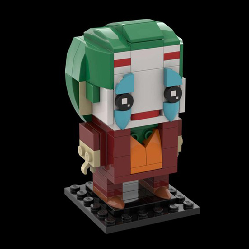 Lego Set Creator - 118PCS MOC Creative Model Brickheadz Joker