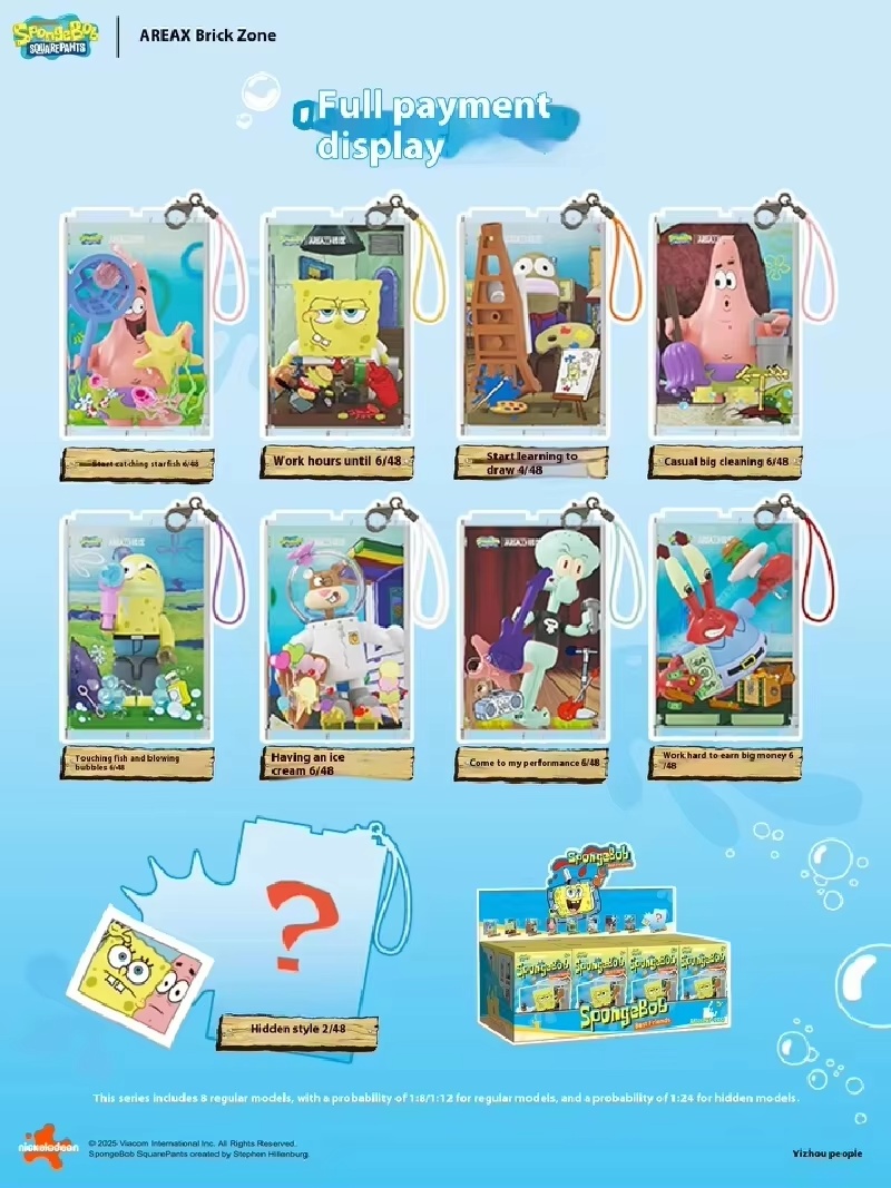 AREAX Genuine SpongeBob Bikini - đánh giá và giá Building Block Mini