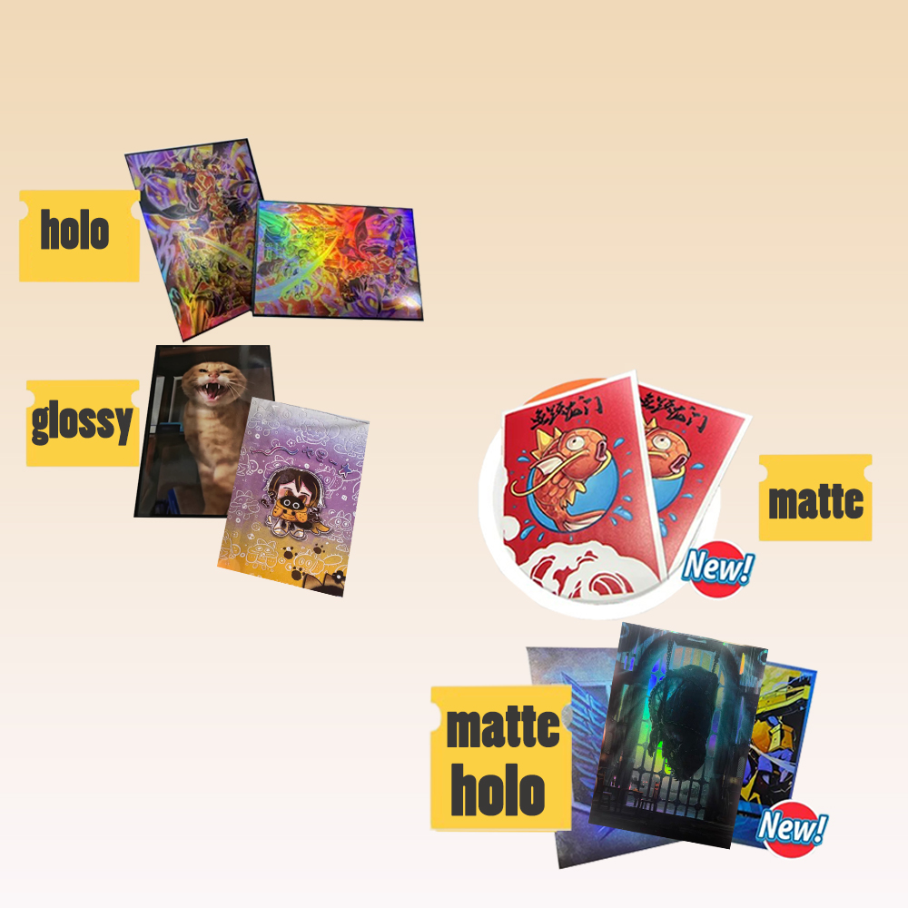 Custom TCG Sleeves 62x89/66x91 - đánh giá và giá Card Penny Sleeve