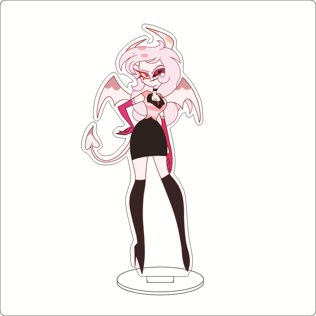 16CM Anime Hazbin Hotel Charli - đánh giá và giá Figma Stand Set