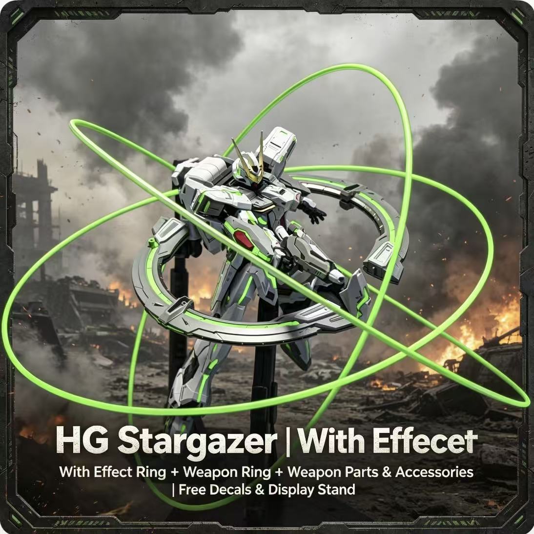 47 HG Stargazer Mecha with Eff - đánh giá và giá Bandai Model Gundam Hg