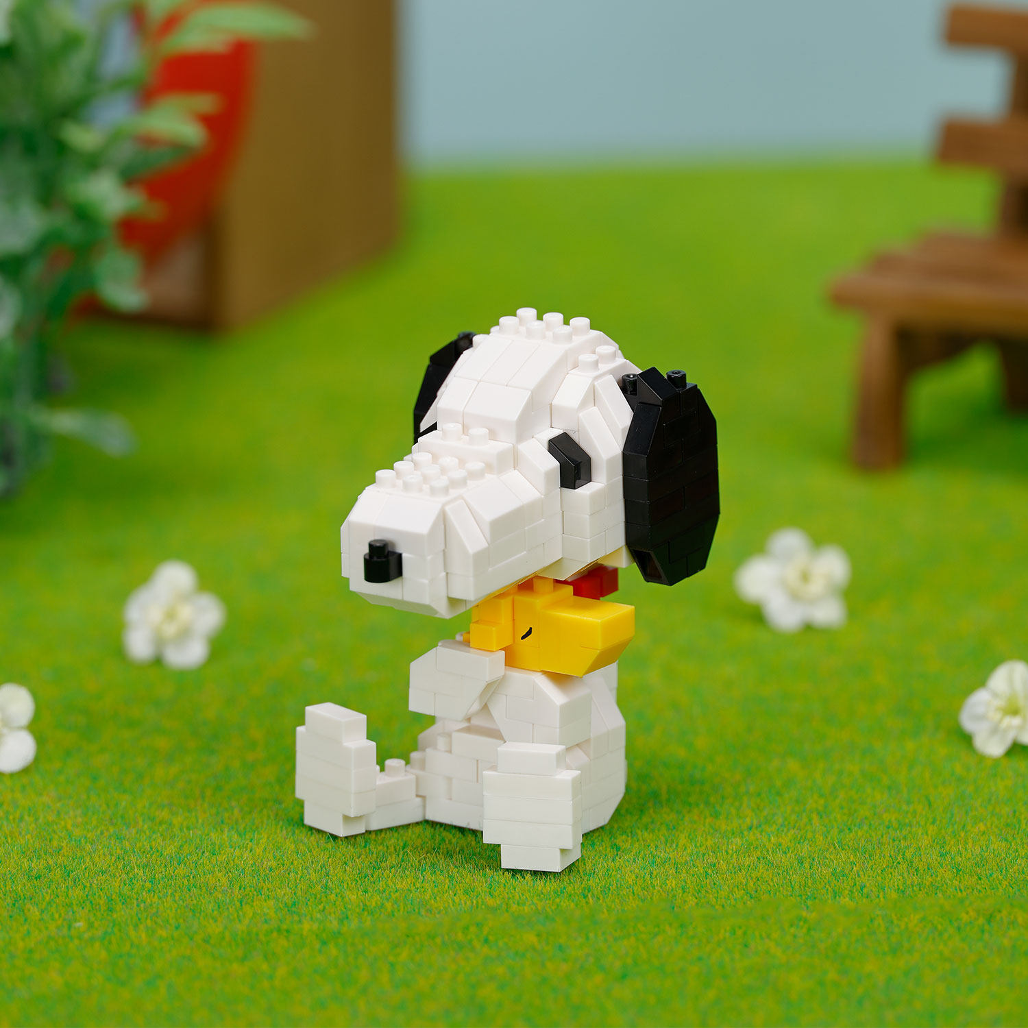 Nanoblock Peanuts Series Joe C - đánh giá và giá Building Block Mini