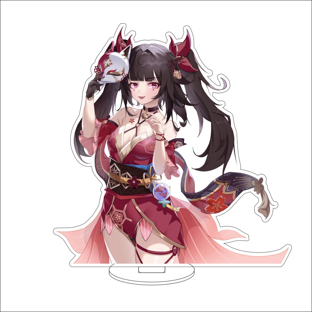 16CM Game Anime Honkai: Star R - đánh giá và giá Figma Stand Set