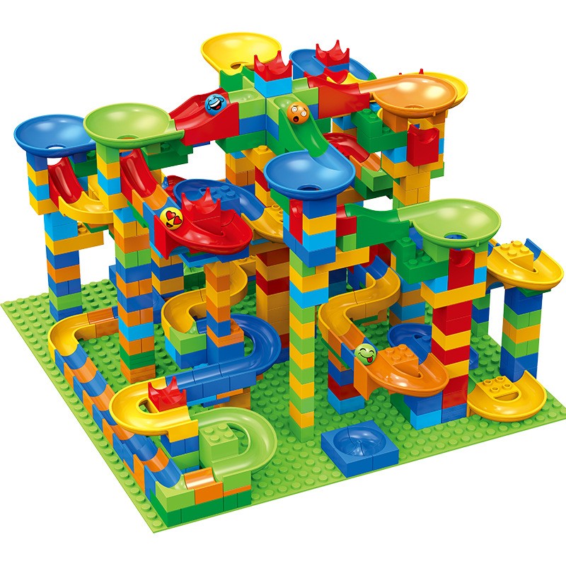 84-504PCS Marble Race Run Bloc - đánh giá và giá Lego Set Creator