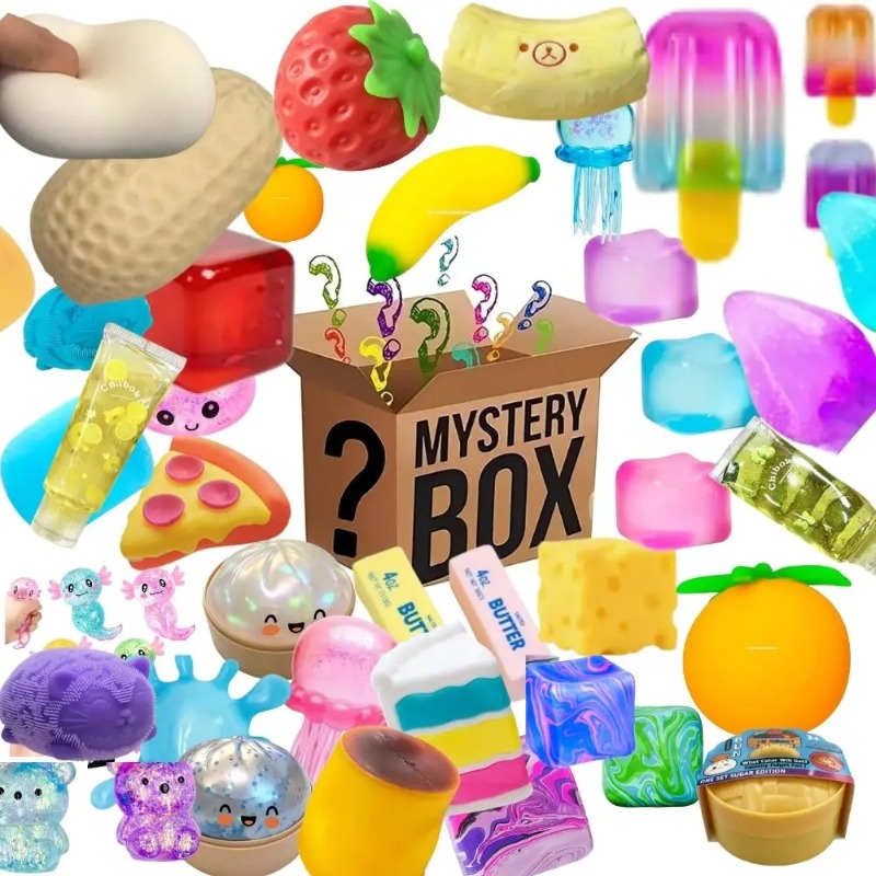 100+ Pcs Surprise Box, Assorte - đánh giá và giá Mystery Box Blind Bag