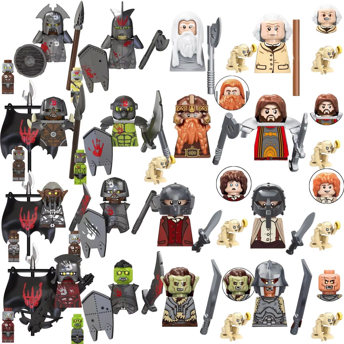 Blind Box TV6410 Mini Action F - đánh giá và giá Building Block Mini