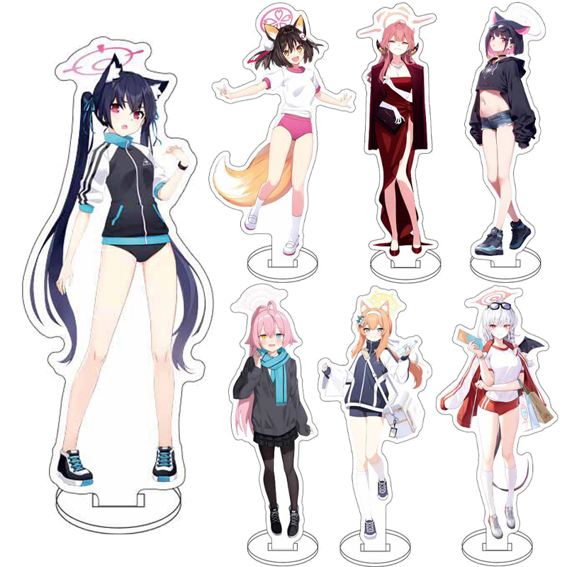 16CM Anime Blue Archive The An - đánh giá và giá Figma Stand Set