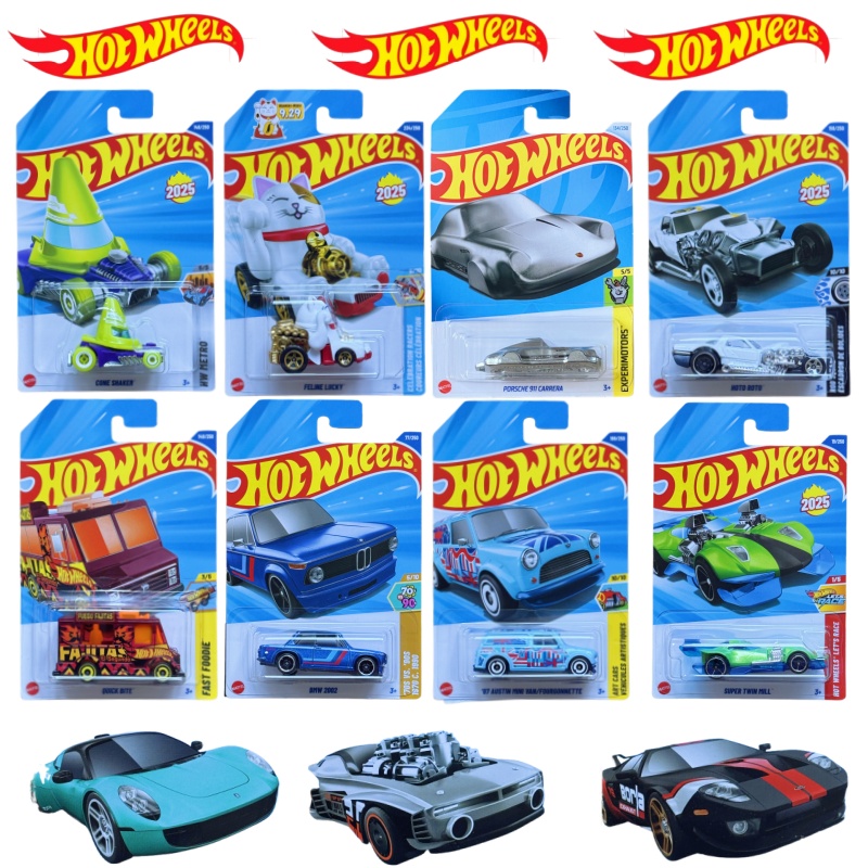 New Hot Wheels 2025 N Case, Po - đánh giá và giá Hot Wheels Car Mainline