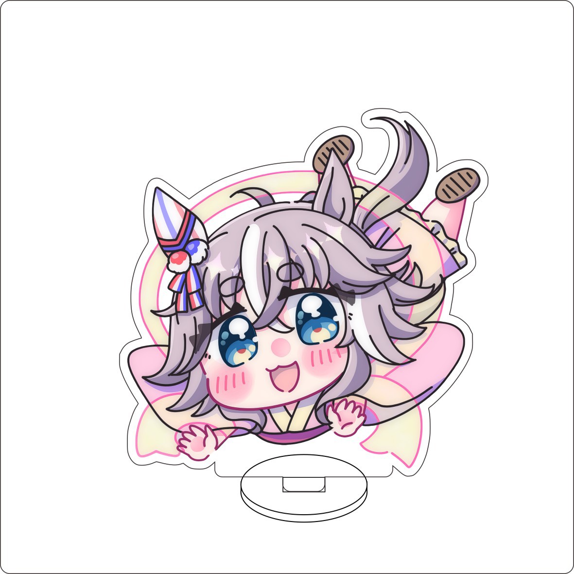 10CM Anime Uma Musume: Pretty  - đánh giá và giá Figma Stand Set