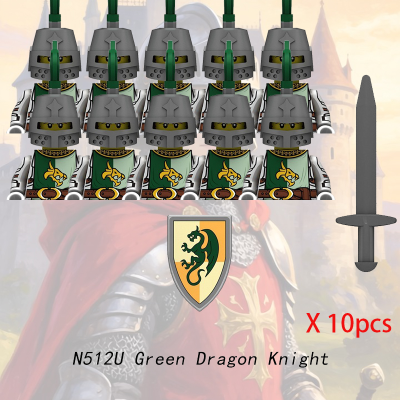 Medieval Castle Knight Minifig - đánh giá và giá Lego Minifigure Holder
