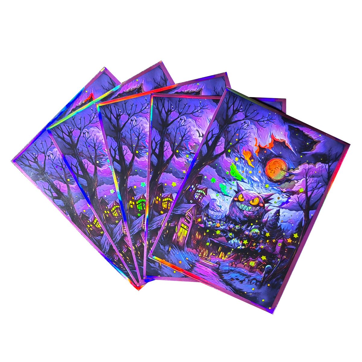 60PCS 66x91mm Pokemon Gengar H - đánh giá và giá Card Penny Sleeve