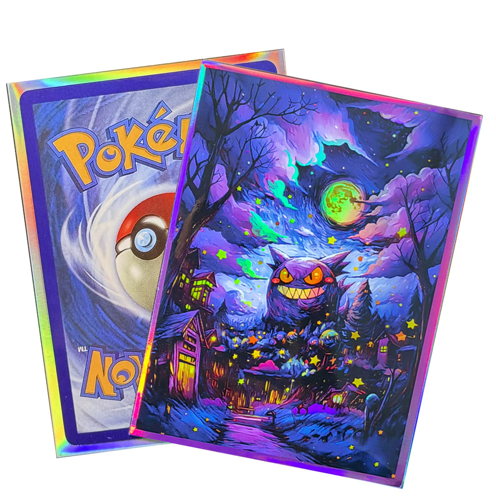 60PCS 66x91mm Pokemon Gengar H - đánh giá và giá Card Penny Sleeve
