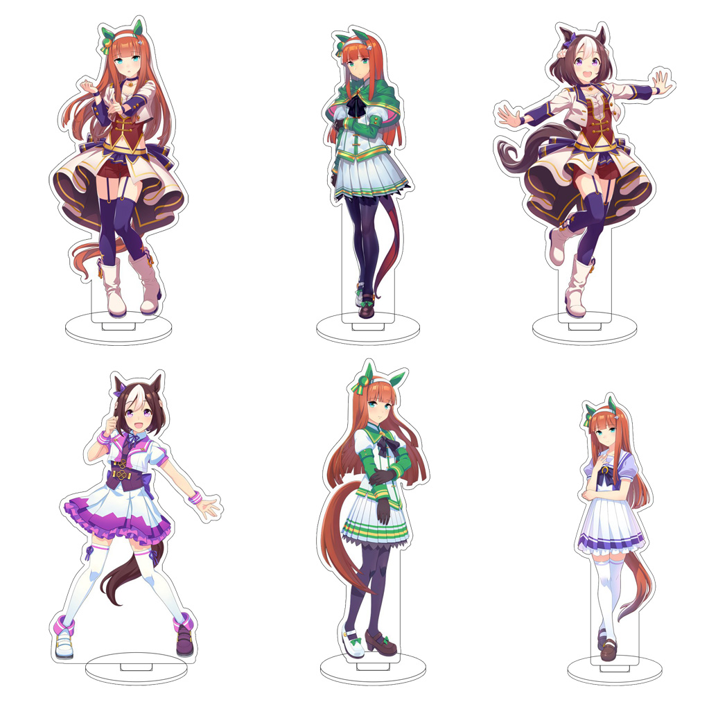 16CM Anime Uma Musume: Pretty  - đánh giá và giá Figma Stand Set