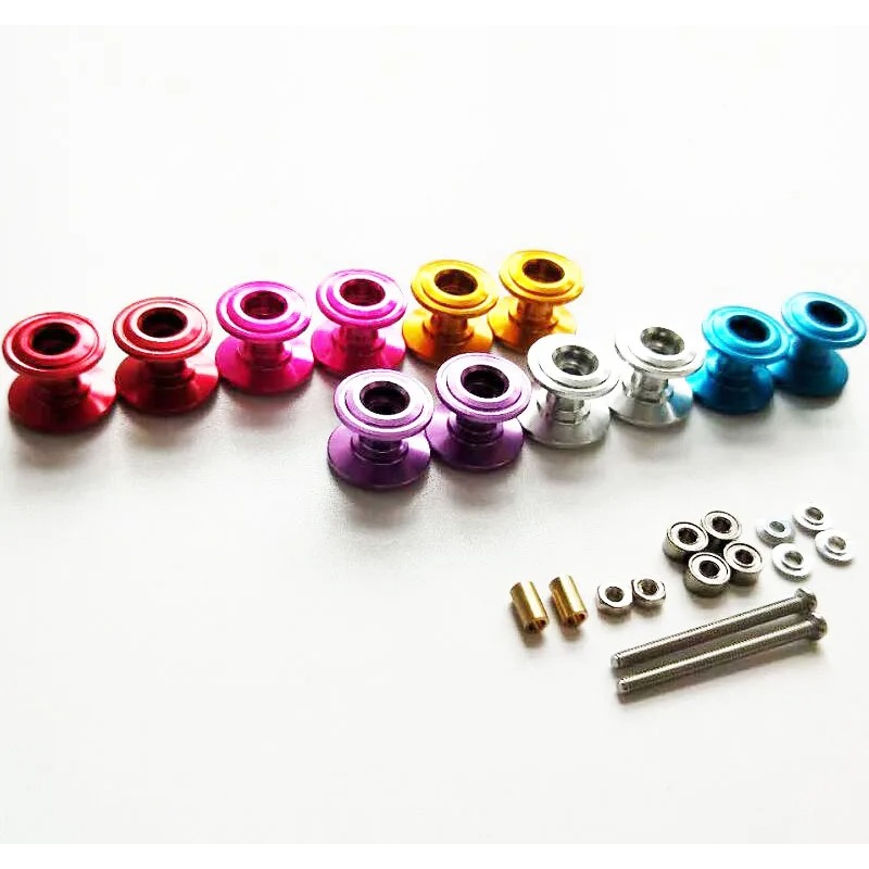 2Pcs 12-13mm Double Guide Roll - đánh giá và giá Tamiya Model Mini 4Wd