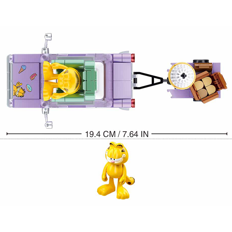 2024 SLUBAN The Garfield Show  - đánh giá và giá Lego Set Creator