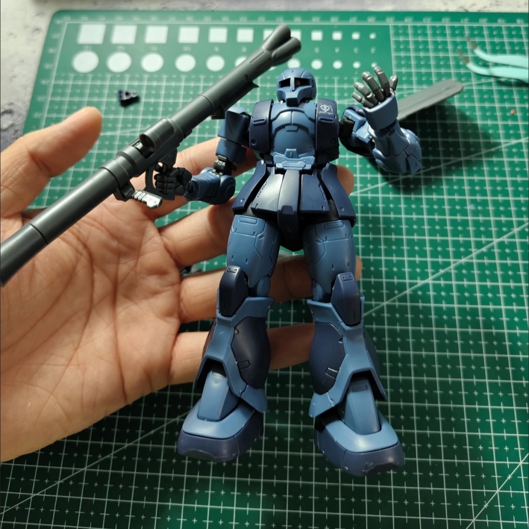 GTO MS-05 HG 1/144 Zaku Black  - đánh giá và giá Bandai Model Gundam Hg