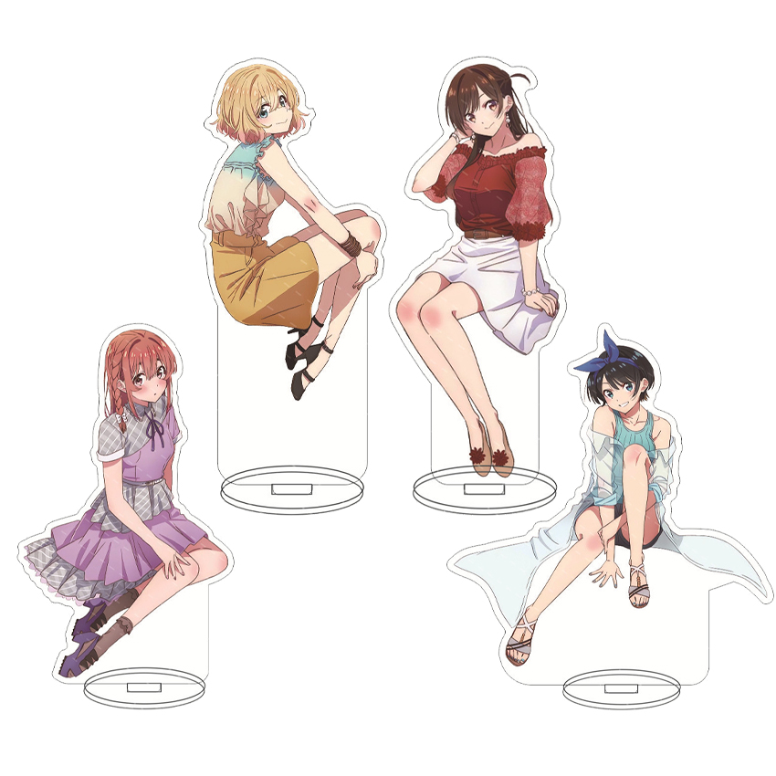 16CM Anime Figure Rent-A-Girlf - đánh giá và giá Figma Stand Set
