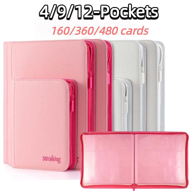 Sanseking Double-Sided Zipper  - đánh giá và giá Pokemon Binder Card