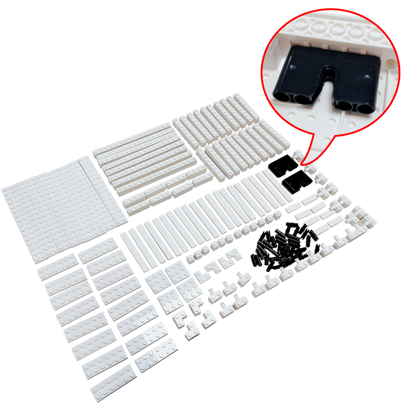 Pixel Art Painting White Photo - đánh giá và giá Lego Minifigure Holder