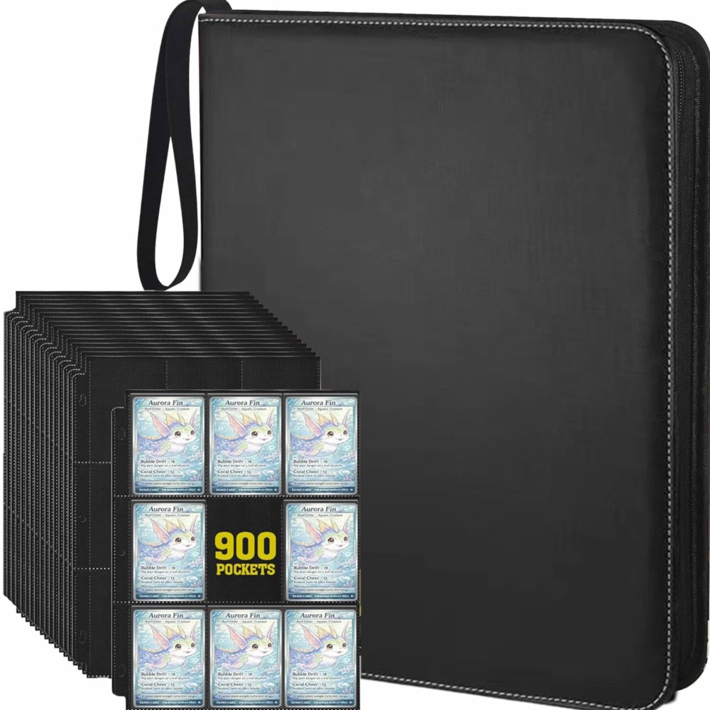 900 Pockets Card Binder Album  - đánh giá và giá Card Penny Sleeve