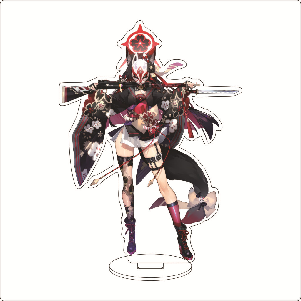 16CM Anime Game Blue Archive S - đánh giá và giá Figma Stand Set