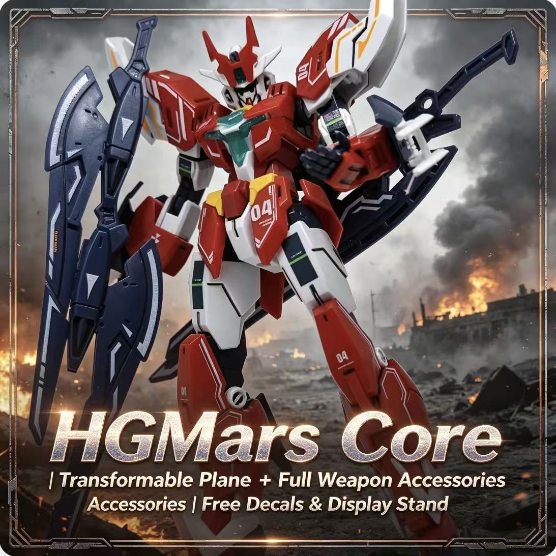 008A HG 1/144 Mars Core Warrio - đánh giá và giá Bandai Model Gundam Hg