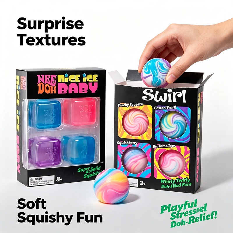 Needoh Nice Cube Sensory Nice- - đánh giá và giá Fidget Cube Original